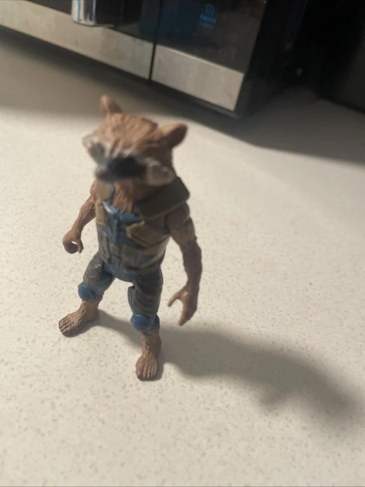 FIGURAS DE ACCIÓN ROCKET RACCOON & GROOT (2017) MARVEL AVENGERS INFINITY WAR Foto 3 de 3