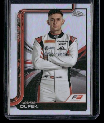 2025 Topps Chrome Formula 1 #55 Joshua Dufek Refractor