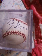 Elvis Presley Signed Baseball Collector's Item in Display Case