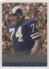 2000 Upper Deck Legends Merlin Olsen #80 HOF