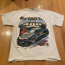Vintage Brickyard 400 NASCAR Racing L shirt 1997 Limited Edition 4th Annual