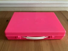 Vintage 1987 Class Case Divided Pencil School Supplies Box Large Made In USA