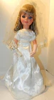 Vintage 17" Furga Alta Moda "Simona" Bride doll 1968 wearing "Entusiasmo" in Box