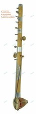 Rajasthani Sarangi Folk Fiddle Ravanhatta Musical String Instrument Ravanahatha