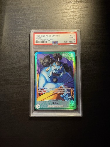 Jinbe (Alternate Art) graded PSA 9 for sale on eBay