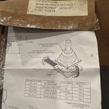 CTI ELECTRONICS Joystick Assembly F1930-N24-P1507 (NEW IN BOX) Last One