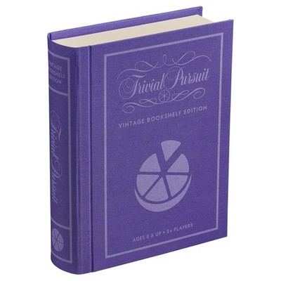 WS Game Company - Vintage Bücherregal Brettspiel - Trivial Pursuit Edition