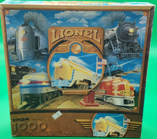 LIONEL ELECTRIC TRAINS 1000 PIECE SPRINGBOK JIGSAW PUZZLE 100 COMPLETE  C-80