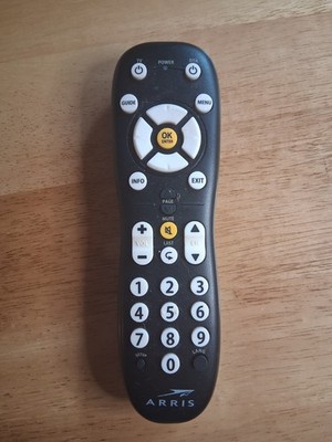 Arris Universal Remote, URC-2068ABC1-XXXX-0002-R, Spectrum, Motorola, Suddenlink