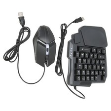 Half Hand Gaming Keyboard And Mouse Combo 4 In 1 Mobile Game Combo Pack Mobile