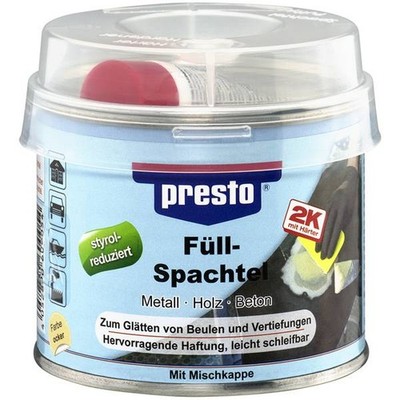 (23,80 EUR/kg) PRESTO Füllspachtel 250g