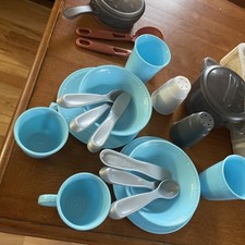 Step 2 Pretend Play Kitchen Replacement Dishes Boil Pot  Pan Cooking Utensils