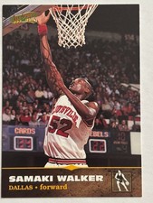 1996 The Score Board #111 Samaki Walker Dallas Mavericks