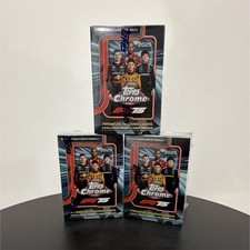 Topps Chrome F1 75 2025 Sealed Blaster Box Lot of 3