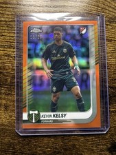2025 Topps Chrome MLS Kelsy Orange Refractor /25 - #103 Timbers