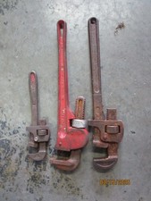 3 USA Pipe Wrenches