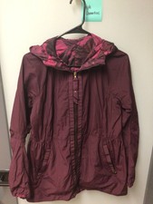 Lululemon Athletica Ladies Burgundy Full Zip Jacket - Size 8