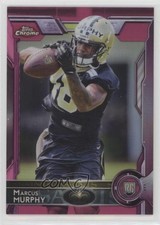 2015 Topps Chrome Rookies BCA Pink Refractor 46/399 Marcus Murphy #143 5ta
