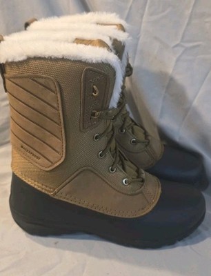 The North Face Shellista IV Mid WP Boots Brown Black Women Size 10 NWB Defects
