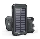 LICORNE Solar Power Bank - 30000 mAh (LJJ-S023) 2 USB Outport & Powerful light