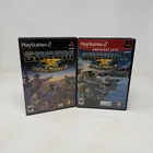 SOCOM US Navy Seals Bundle 1 and 2 Playstation 2 PS2 Both Tested And Working