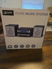 GPX Home Music System HC221B CD/AM-FM Music Home System - BRAND NEW 