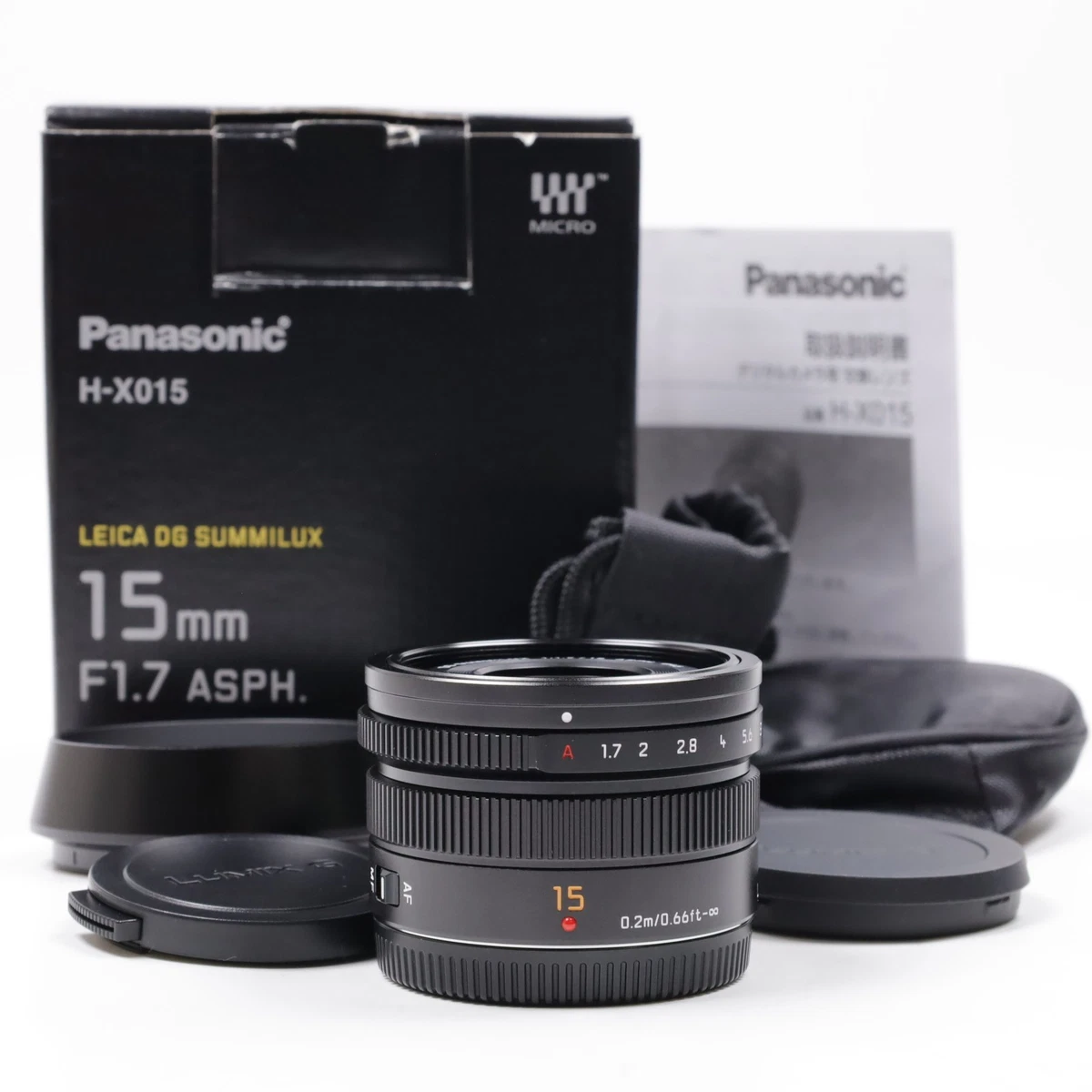 Panasonic 15mm f/1.7 Camera Lenses for sale | eBay