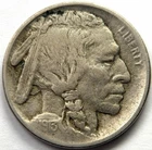 1913-D BUFFALO NICKEL. BEAUTIFUL VF+ FIRST YEAR TYPE 1 COIN ON MOUND!