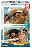 Educa - Disney - Vaiana - Puzzle 2X48 Teile Disney