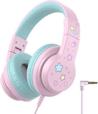 HS19S Kids Headphones for School, Over-Ear for Toddler Boys Girls