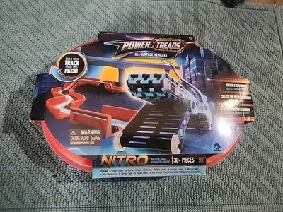 Power Treads All Surface Vehicles Nitro 30 Piece Build Track Set New