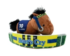 Thoroughbred Collection Paddock Plush Toy Hearts Cry