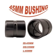 2PC 45MM Excavator Bucket Bushing (ID x OD x L) BUSHING ,BEARING SLEEVE 45X55X60