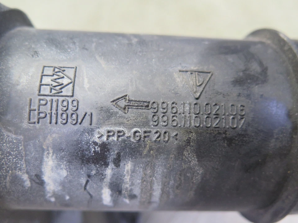 PORSCHE BOXSTER 986 1997-2004 MOTOR TOMA AIRE FILTRO CAJA CON SENSOR MAF Foto 3 de 4