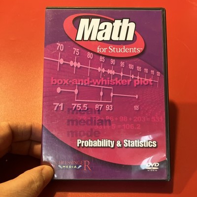 Math For Students Schlesinger Media Probability & Statistics Box & Whisker Plots