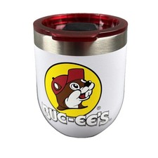 Buc-ees Travel Mug Cup Tumbler Stainless Steel  Hot Cold Coffee Wine With Lid