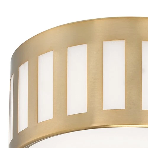 Crystorama Lighting Group KEN-2203 Kendal 3 Light 14"W Flush - Gold - Picture 5 of 10