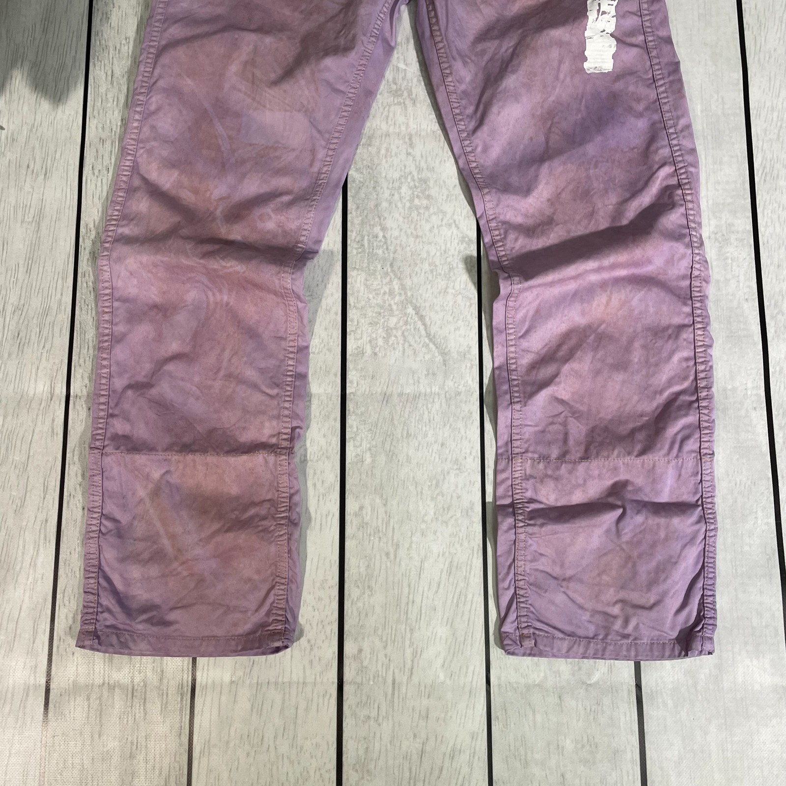 Custom Reworked Stussy Pants – Unique Artistic Finish alt rare y2k streetwear thumbnail 4