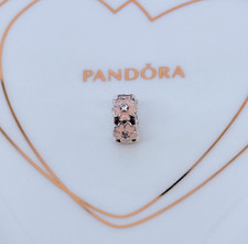 Nuovo Autentico Pandora Smalto Rosa Primula Fiore Clip Charm 791823EN68