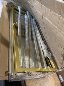 USED Modern White Nesting Tables & Shelves - Heavy-Duty 110lb Capacity