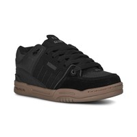 Globe Fusion Skate Schuhe - Schwarz / Braune Gummi