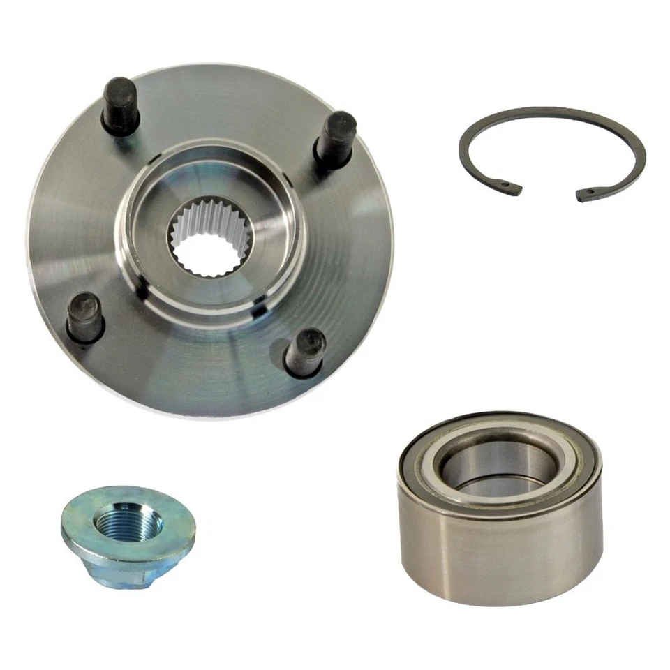 For Ford Focus 00-11 Gold Front Driver or Passenger Side Wheel Hub Repair Kit - Image 2 of 4