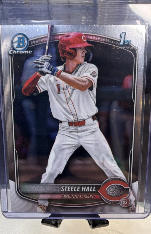 2025 Bowman Draft - Chrome Steele Hall #BDC-20 (RC)