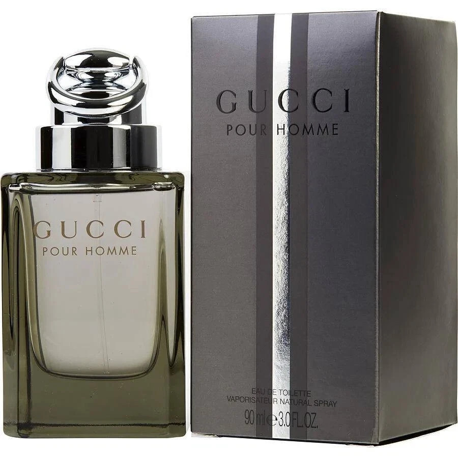 Gucci Pour Homme 3oz EDT Spray for Men New Sealed