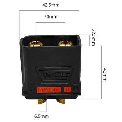 Advanced QS10PL für Batteriesteckverbinder geeignet für mehrere Anwendungen