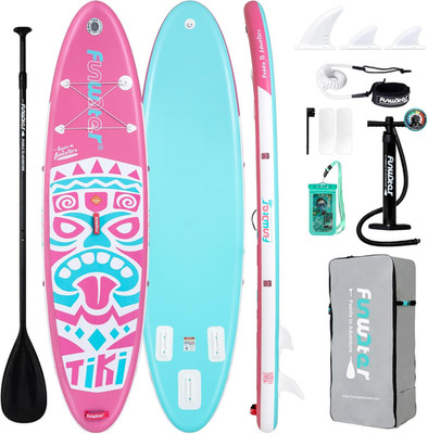 8'/10'/10'6''/11'6'' Inflatable Stand up Paddle Board with Premium SUP Paddleboard