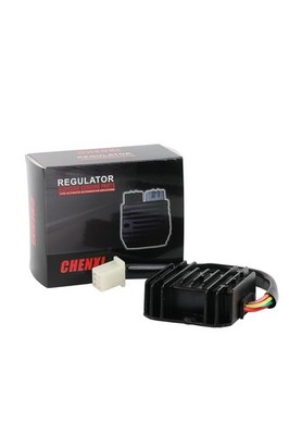 Universal 12V 4-Wire Full-Wave Voltage Regulator Rectifier - Compatible with... 