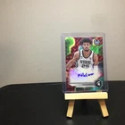 2023-24 Bowman U Best #B23-MH Malik Hall  Auto Geometric Red Refractor #/10