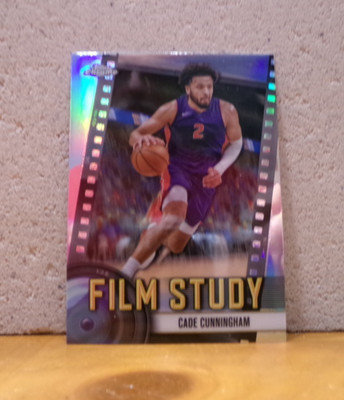 TOPPS VERY COOL CHROME BASKETBALL CARD CHASE FILM STUDY CADE CUNNINGHAM # 2