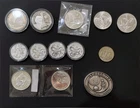 5 Oz-2021 50th Anniversary Apollo 14  rare coin-5oz .999 + Several Silver Coins